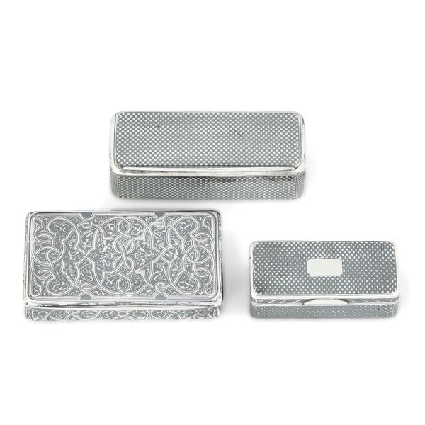 Tre tabacchiere. Francia, Austria, Russia XIX-XX secolo