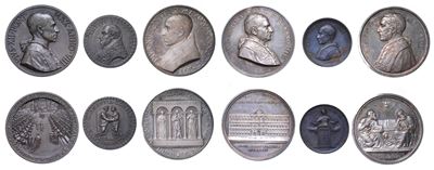 Roma. Lotto di Sei Medaglie.