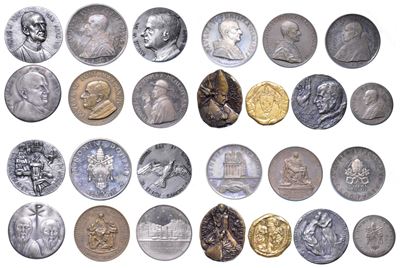 Vaticano. Paolo Vi (giovanni Battista Montini), 1963-1978. Lotto di Tredici Medaglie.