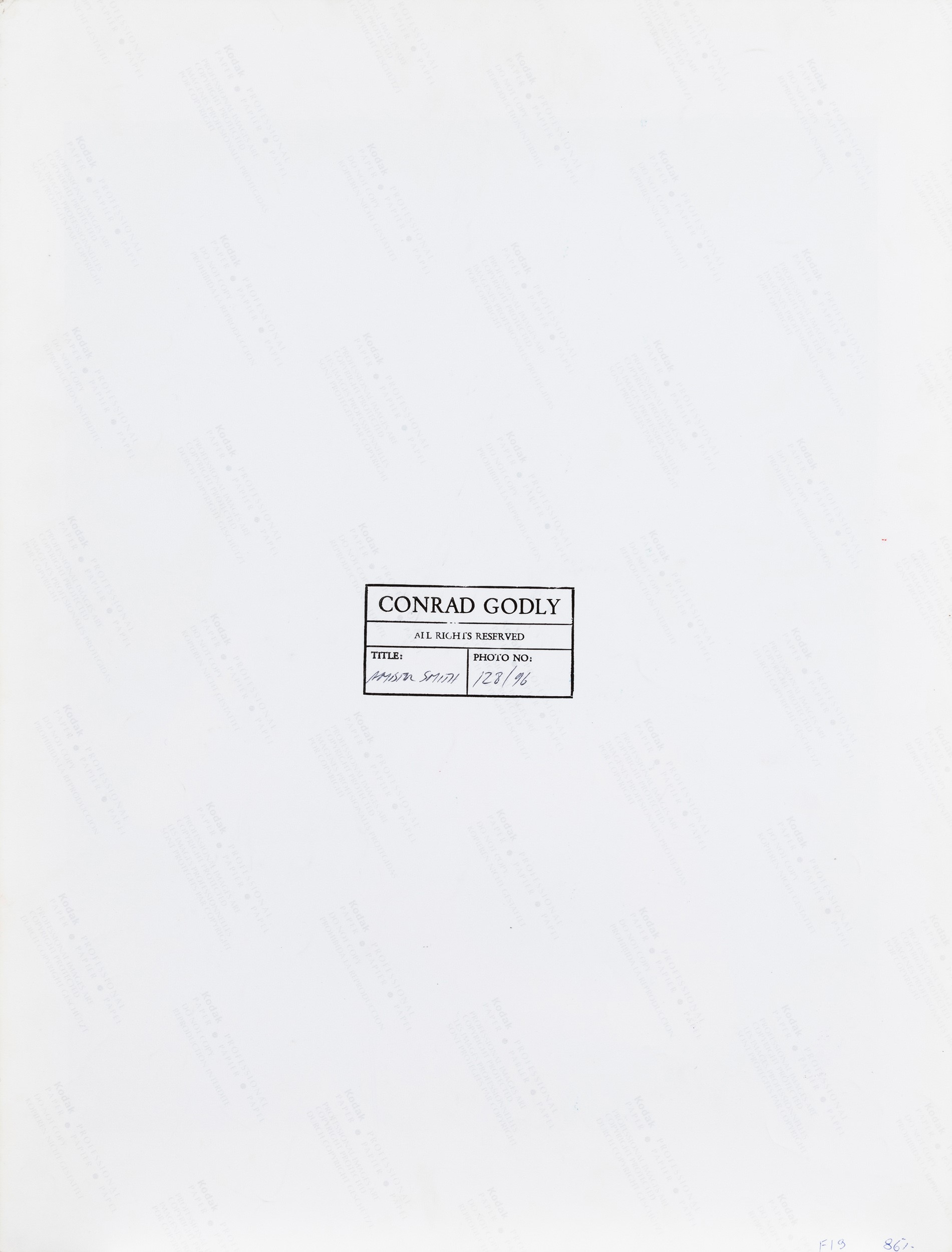 Conrad Godly - Amber Smith