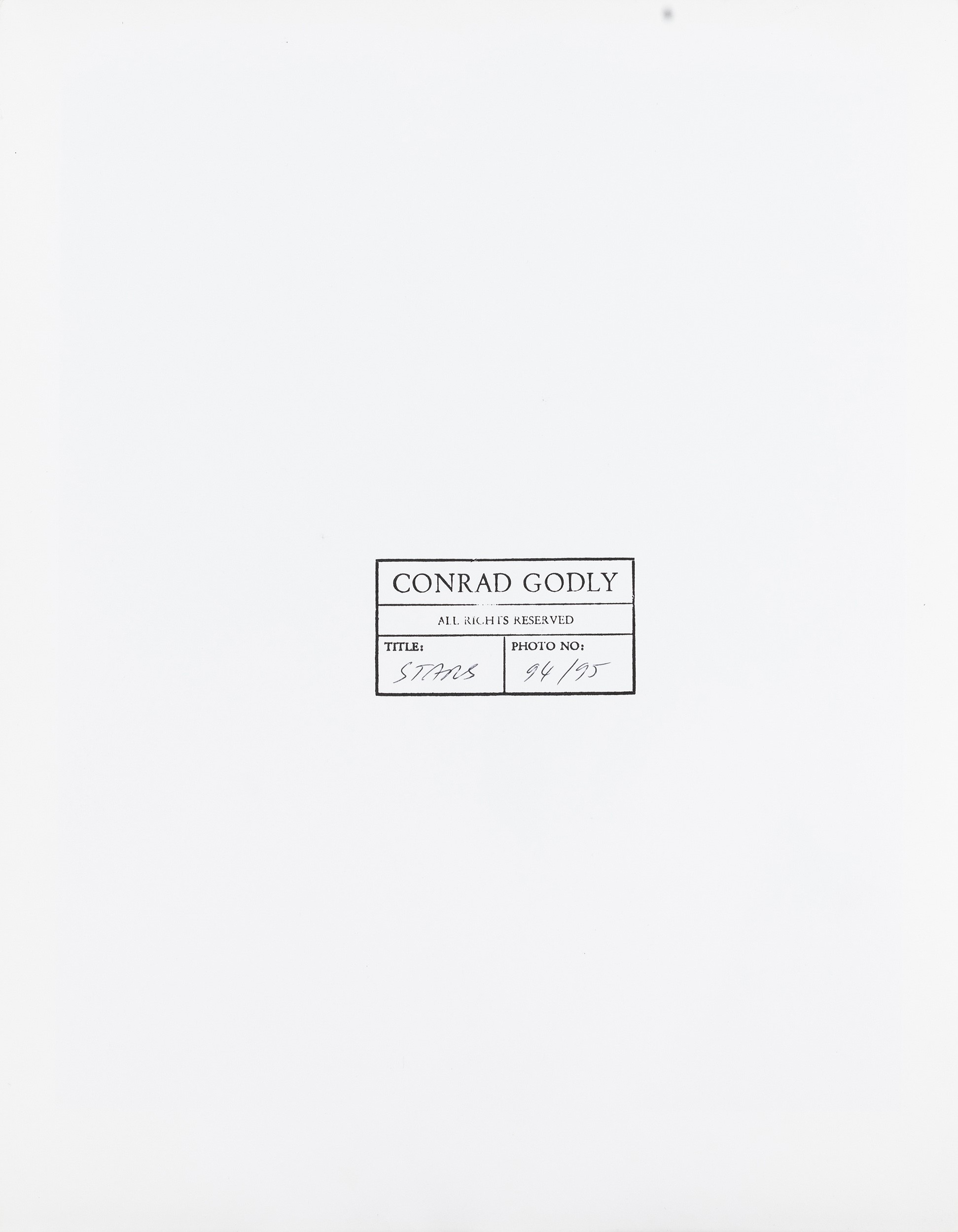 Conrad Godly - Stars
