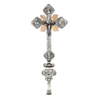 Oreficeria Barocca, Italia del Nord (verona?) XVIII Secolo.marchio Camerale (parziale di Difficil...