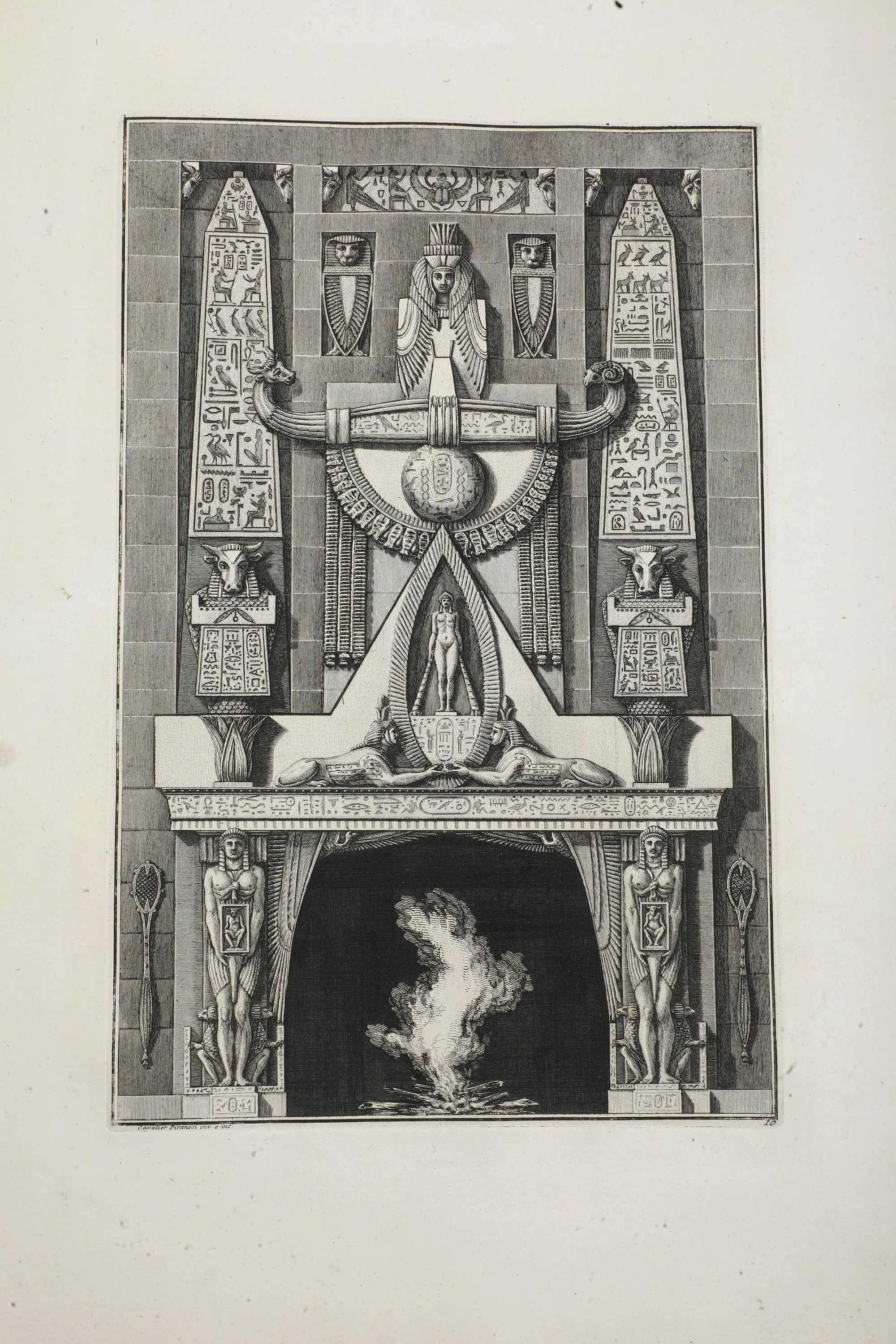 Piranesi Giovanni Battista (1720–1778) Diverse Maniere D'adornare i Cammini... Generoso Salomoni,...
