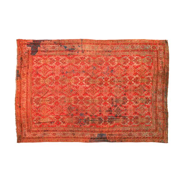 Importante tappeto Ushak. Anatolia, seconda metà XIX secolo