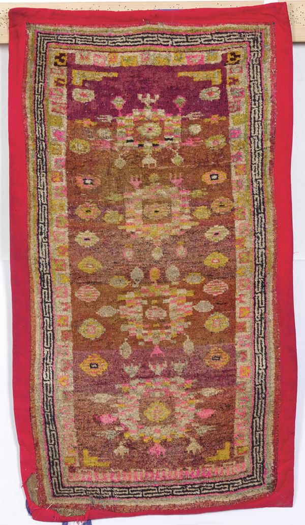 Tappeto tibet, inizio XX secolo