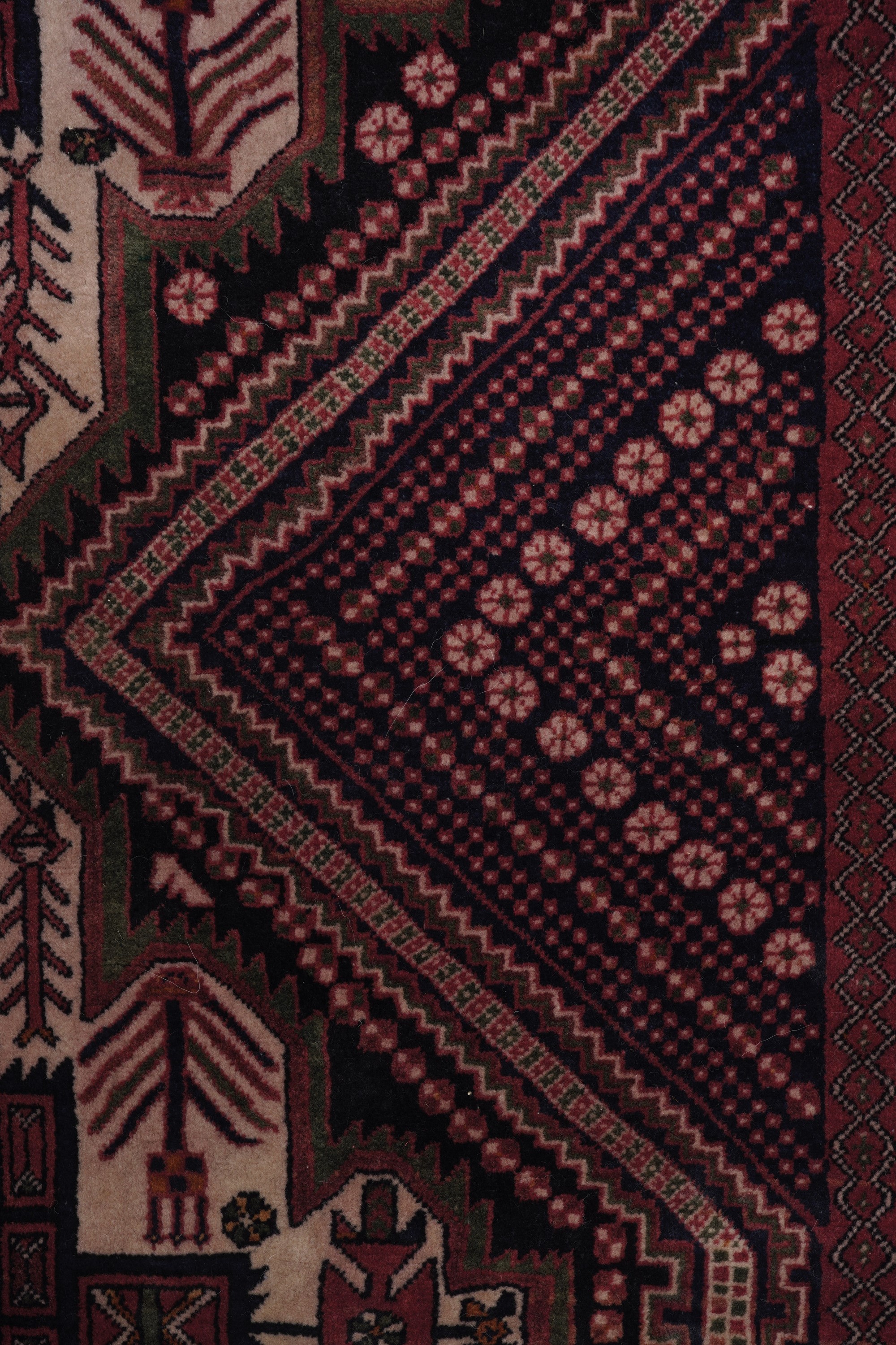 Tappeto Afshar, Sud Persia Metà XX Secolo