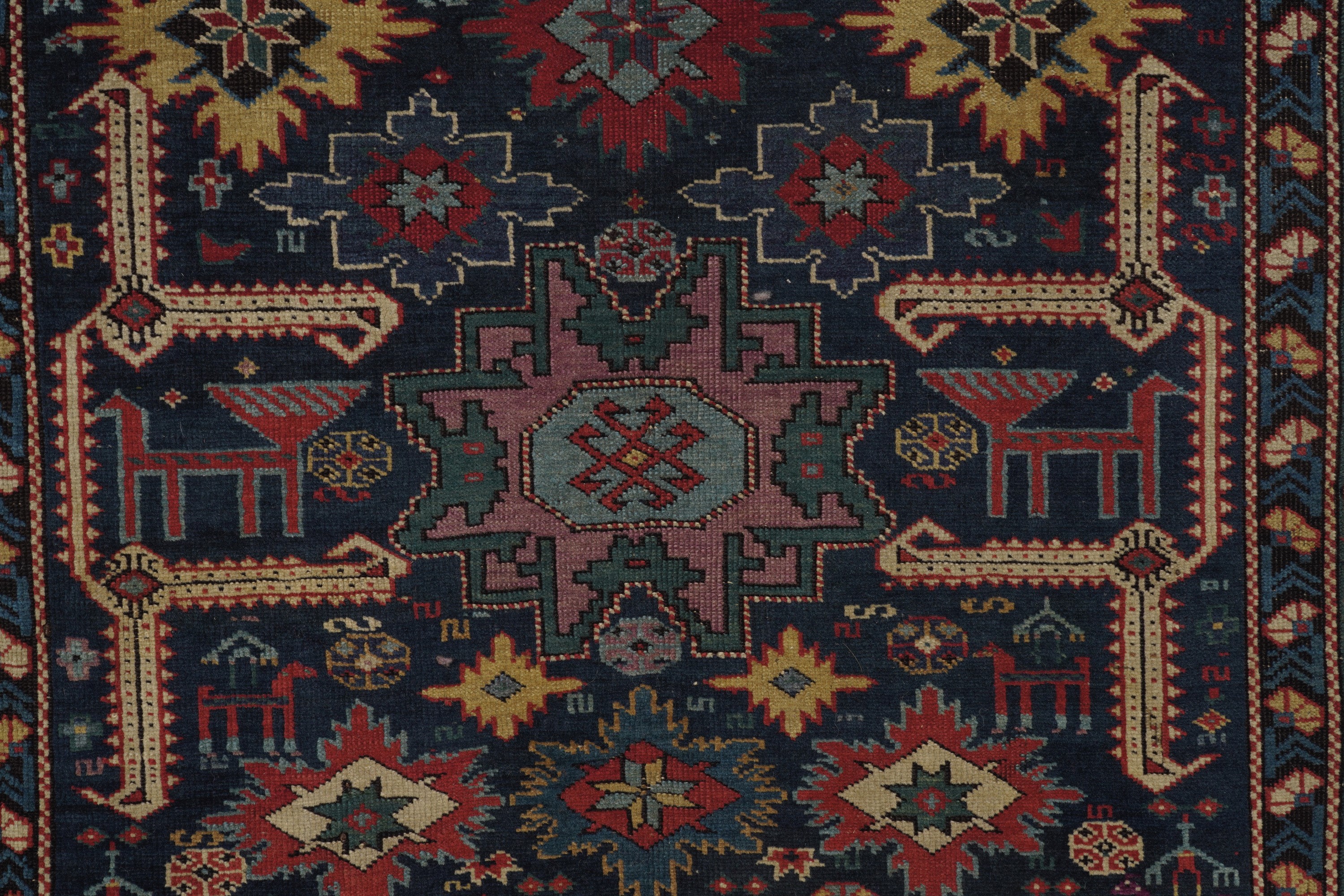 Passatoia Shirvan Baku, Caucaso Fine XIX Secolo