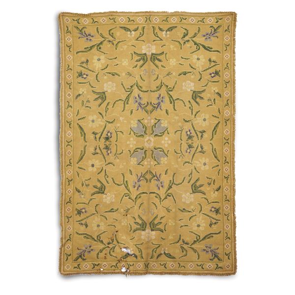 Tappeto Europa inizio XX secolo