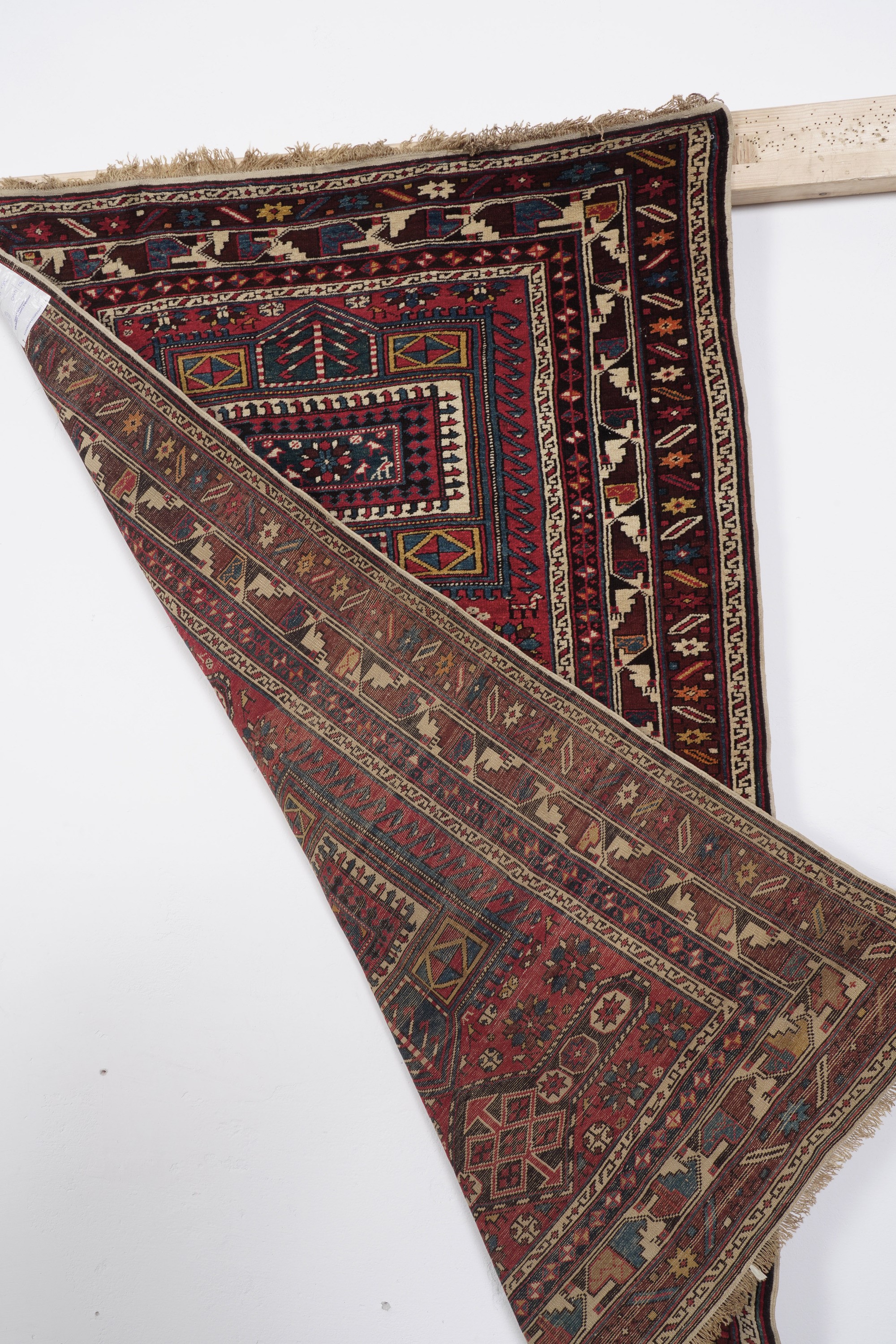 Tappeto Shirvan Caucaso Fine XIX Inizio XX Secolo