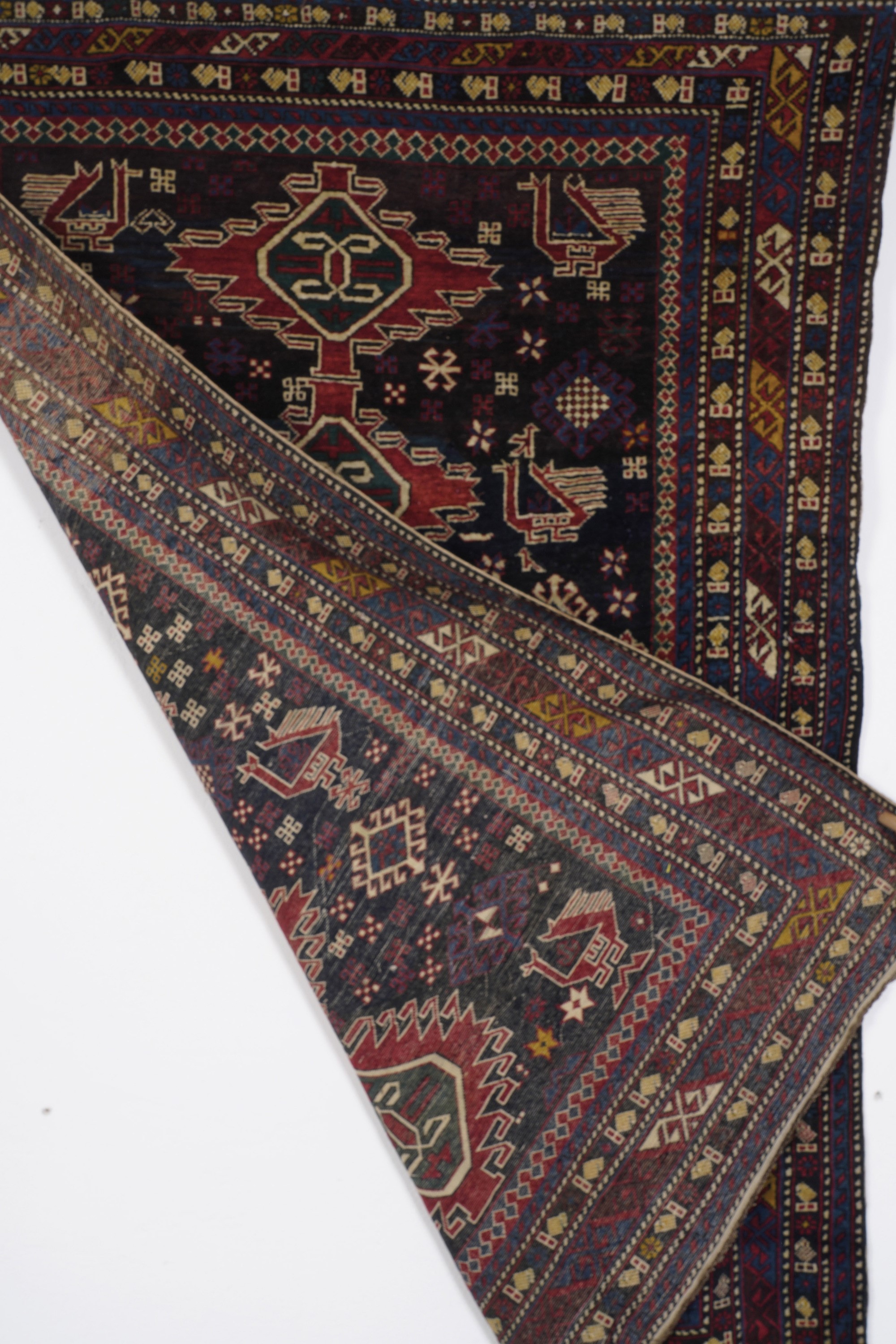 Tappeto Shirvan, Caucaso Fine XIX Secolo