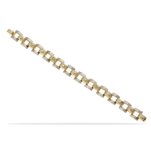 Bracciale con diamanti
