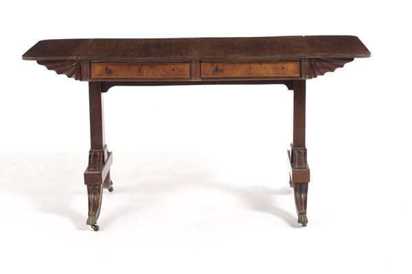 Scrivania a bandelle. Metà XIX secolo