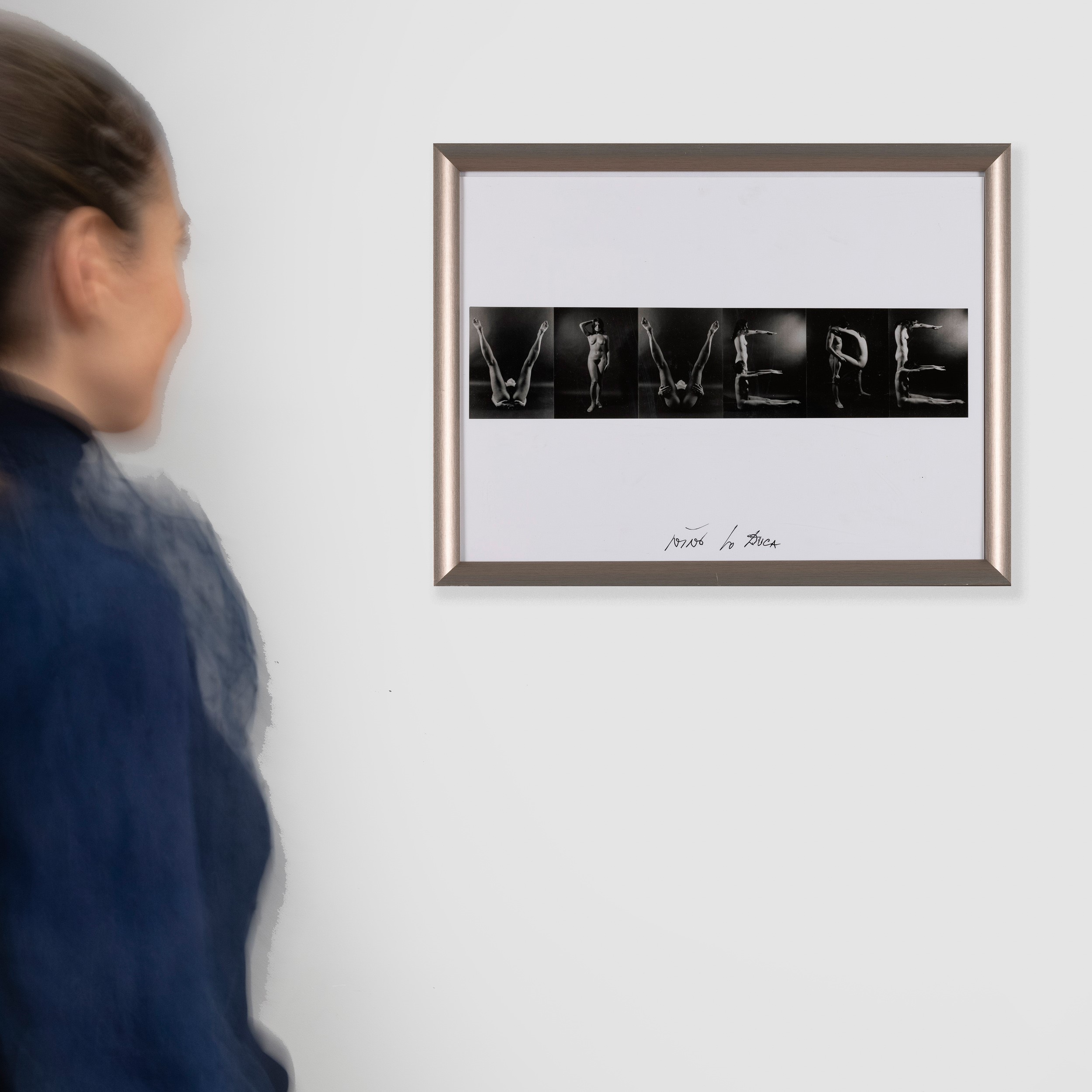 Nino lo Duca - Vivere, dalla Serie "alfabeto Umano"