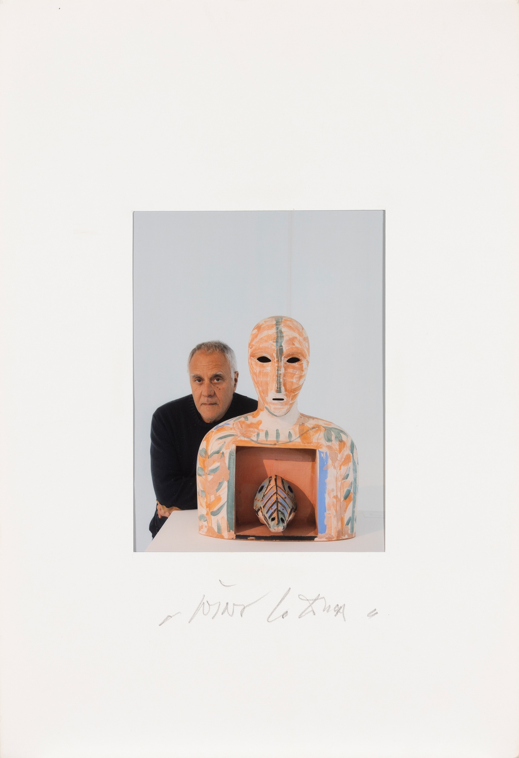 Nino lo Duca - Ritratto di Mimmo Paladino