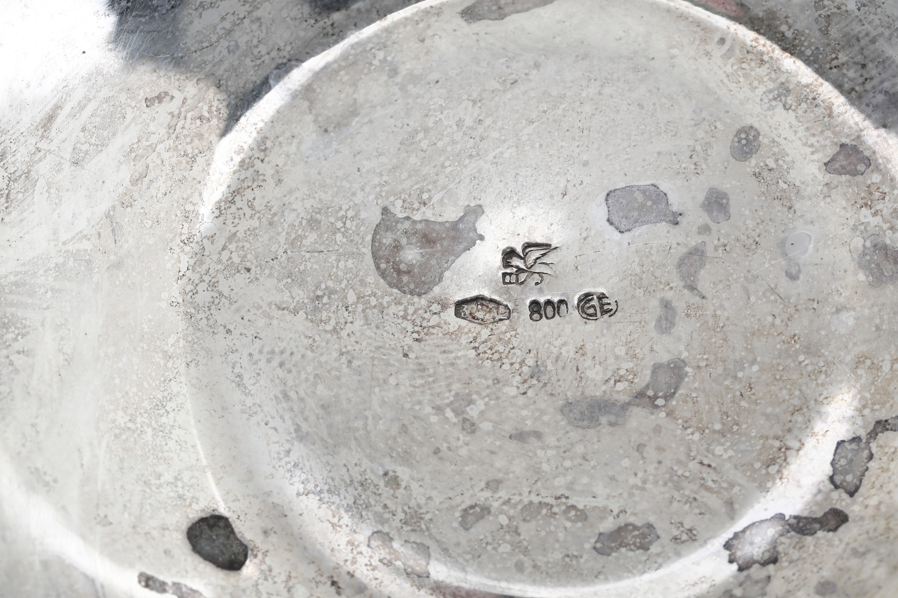 Coppia di Candelabri. Argenteria Italiana della Prima Metà del XX Secolo