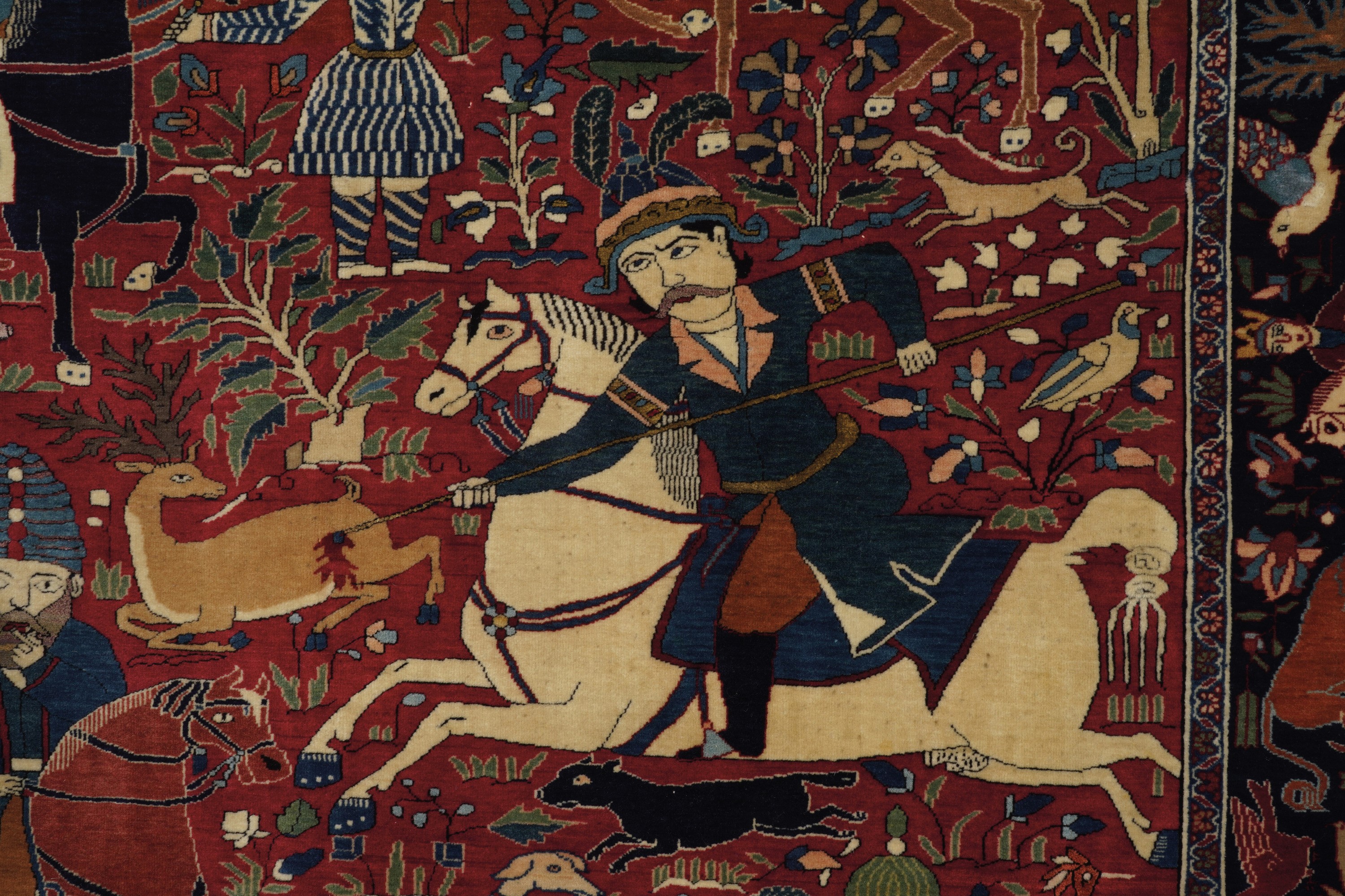 Raro Tappeto Tabriz, Persia Inizio XX Secolo