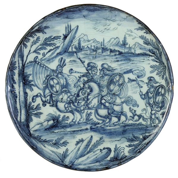 Sottocoppa Savona, nono decennio circa del XVII secolo 