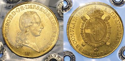 Milano. Restaurazione Asburgica degli Austro-russi. Francesco II D’asburgo-lorena, 1799-1800., So...