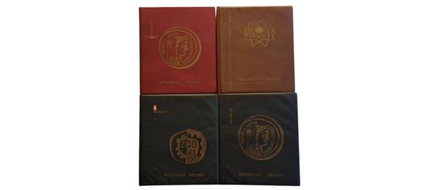 42 serie della Repubblica Italiana dal 1968 al 1999 (mancante del 1998), con 46 monete d’argento, riunite  [..]
