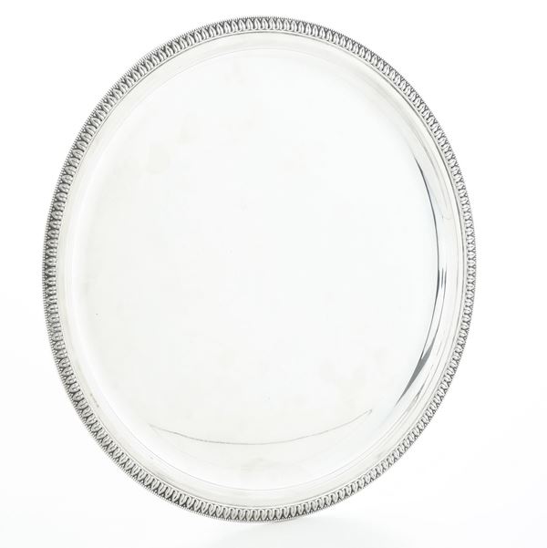 Piatto. Argenteria italiana del XX secolo, argentiere Rino Greggio, Padova