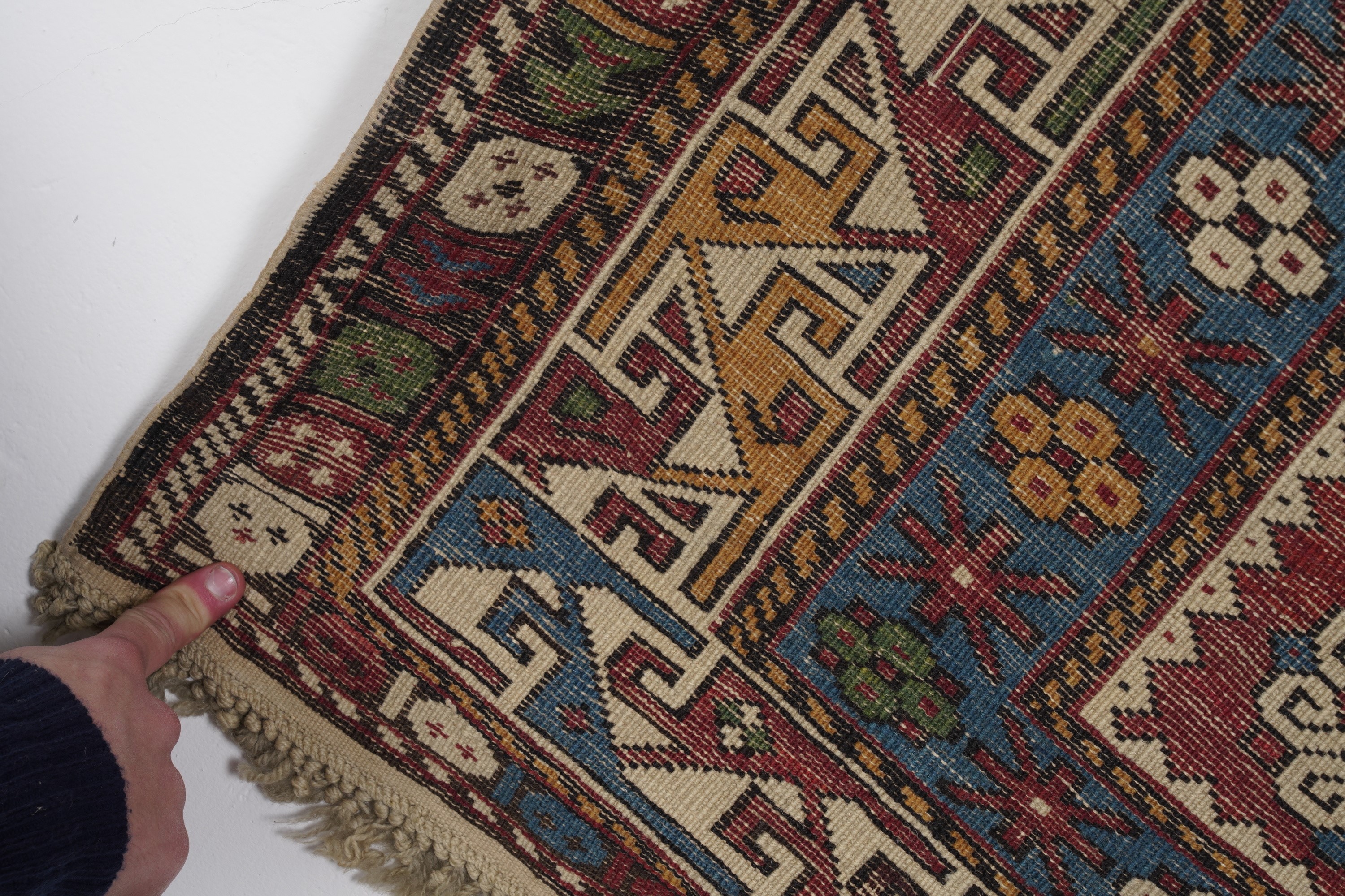 Tappeto Shirvan, Caucaso Fine XIX Secolo