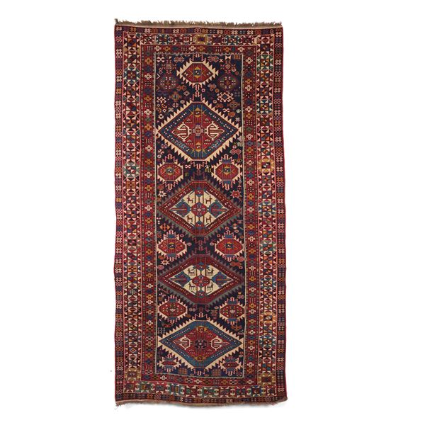 Tappeto Caucaso fine XIX inizio XX secolo