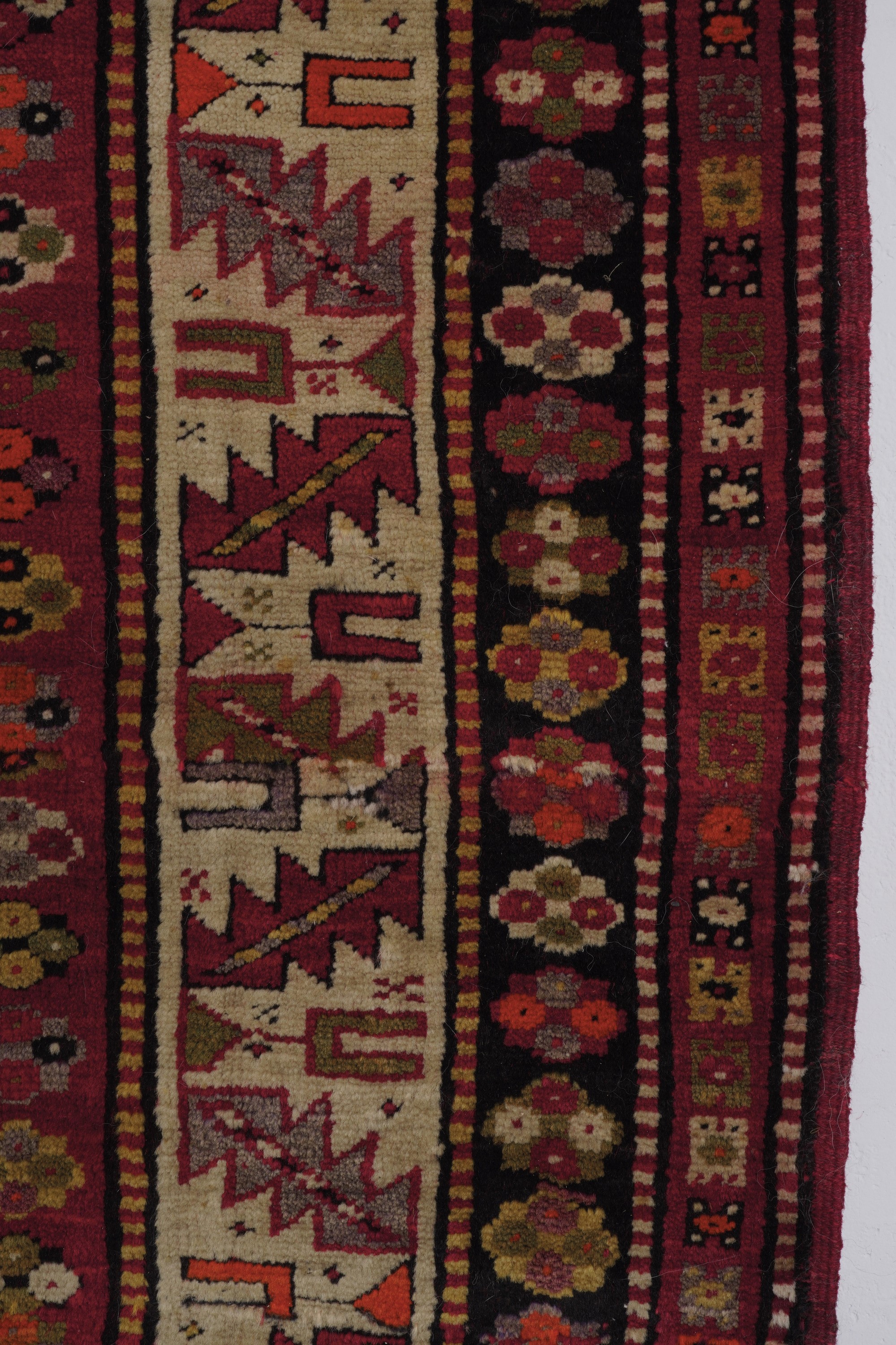 Tappeto Kazak, Caucaso Fine XIX Inizio XX Secolo