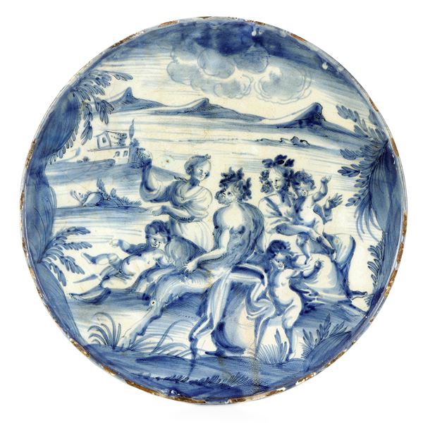 Sottocoppa Savona, fine del XVII secolo 