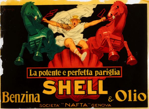 Benzina e Oli Shell