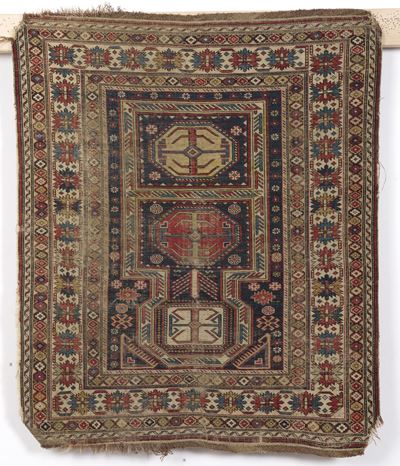 Tappeto Shirvan, Caucaso Fine XIX Secolo