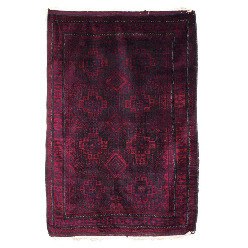 Tappeto Baluch, inizio XX secolo  - Auction Antique carpets from the collection of Manlio and Raoul Cabib - Cambi Casa d'Aste