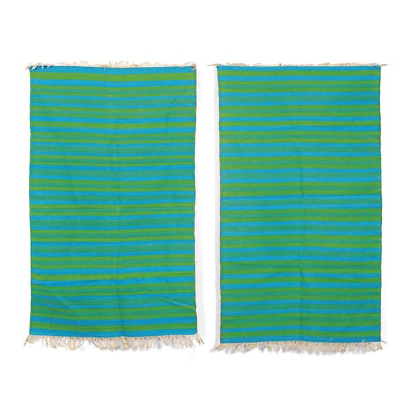Coppia di Kilim, India XX secolo