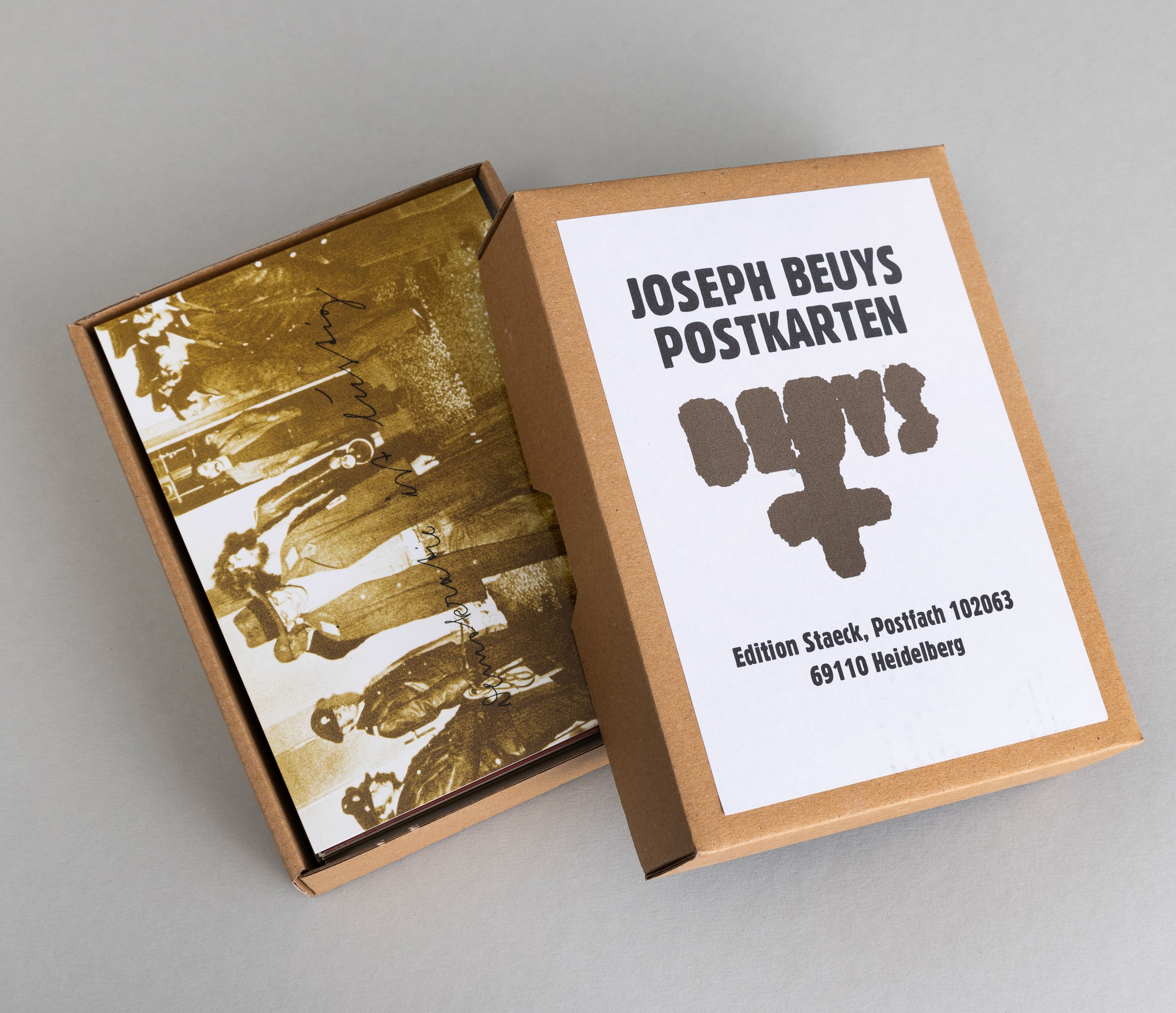 Joseph Beuys - Postkarten - raccolta di cartoline in scatola