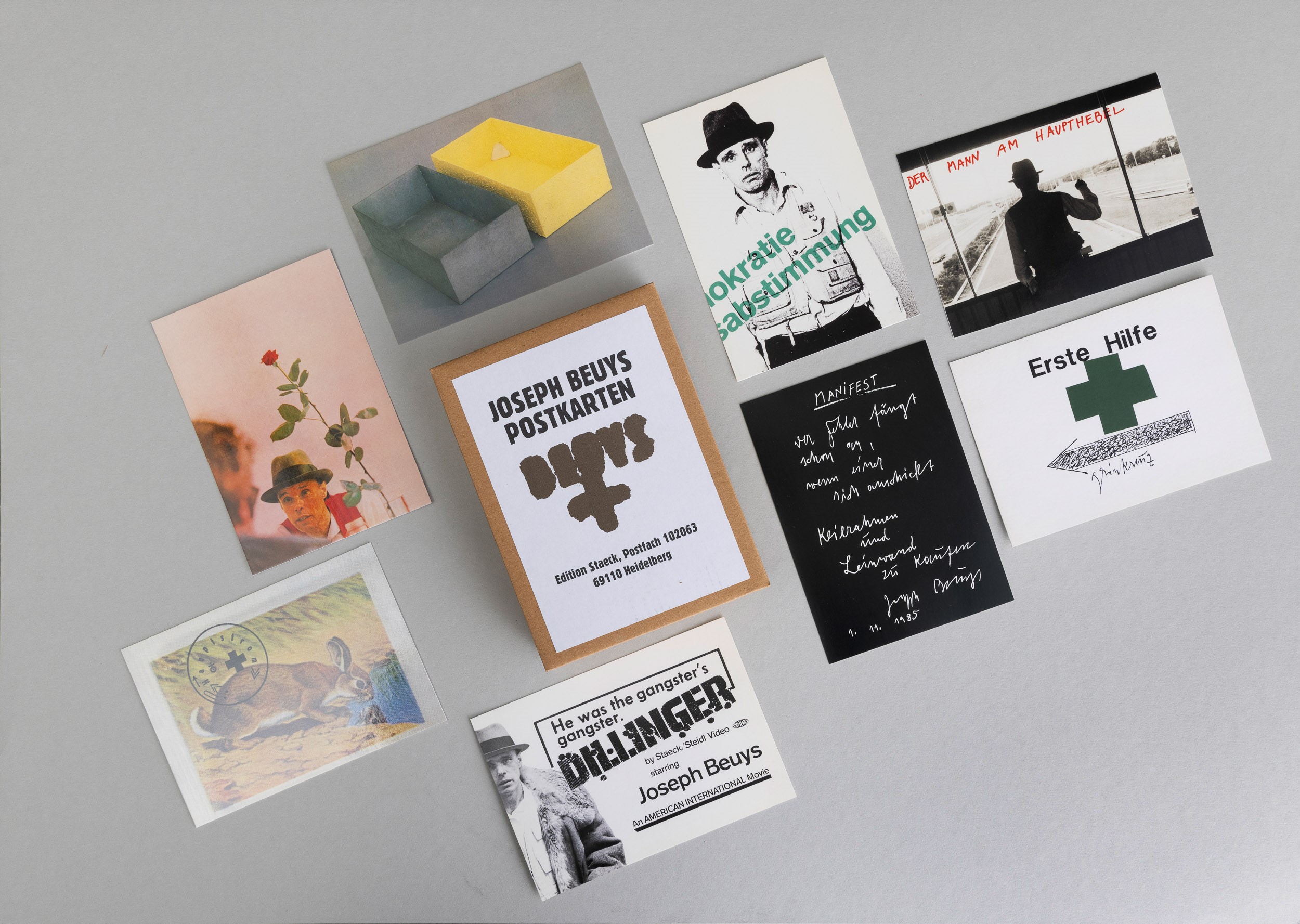 Joseph Beuys - Postkarten - raccolta di cartoline in scatola