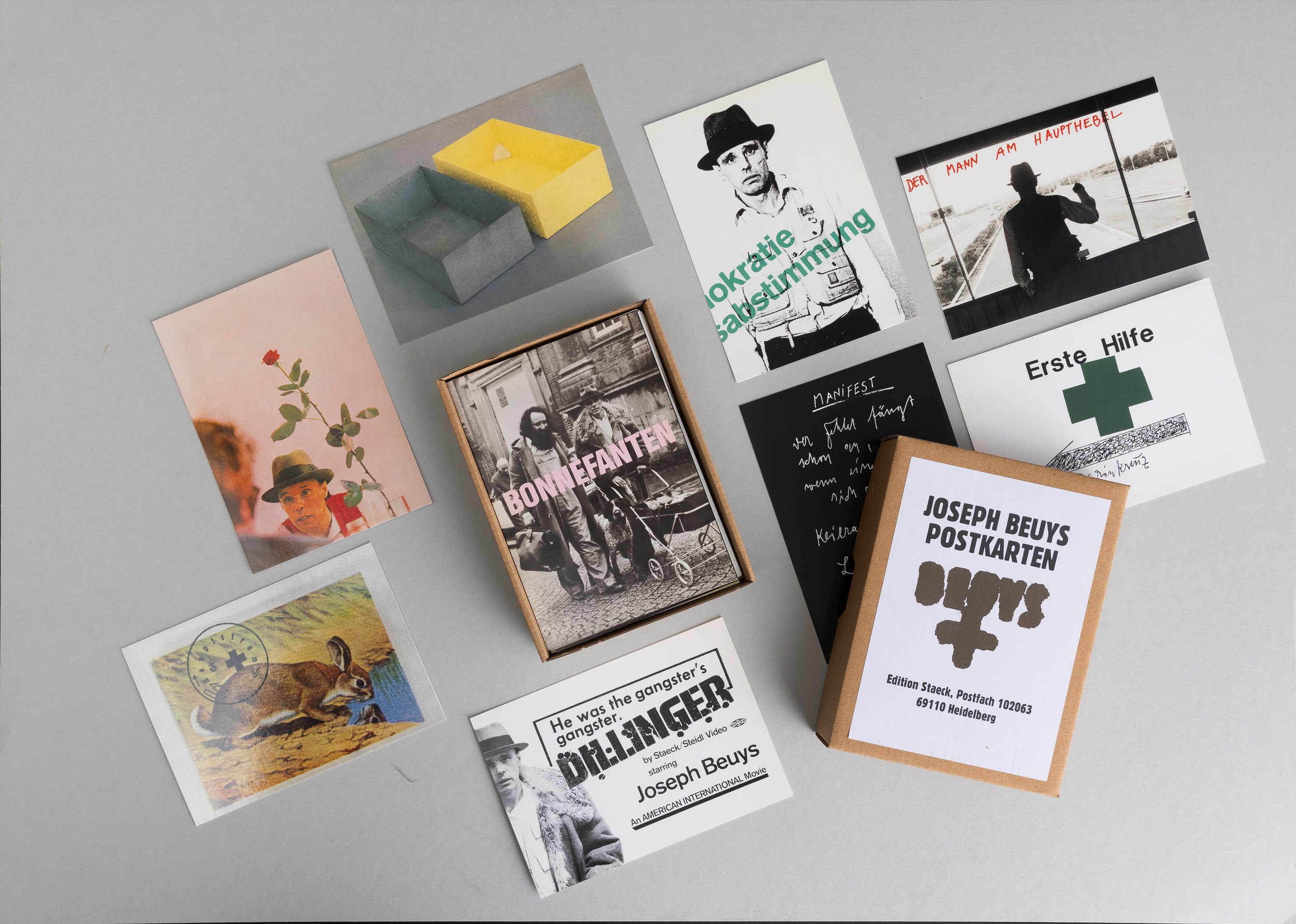 Joseph Beuys - Postkarten - raccolta di cartoline in scatola