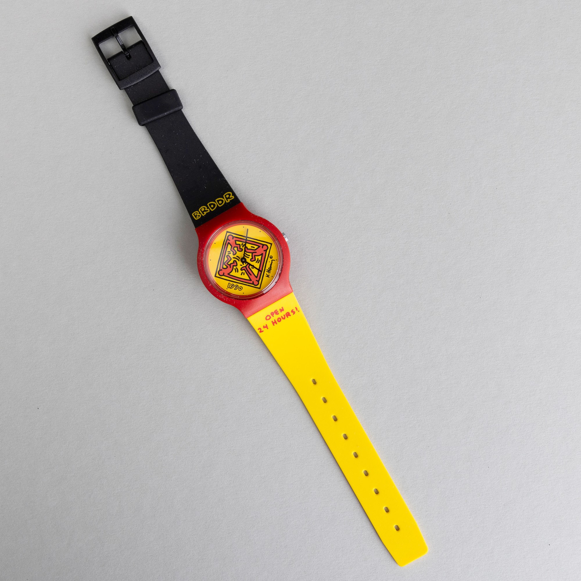 Keith Haring - Orologio entro custodia dedicato alla riunificazione tedesca