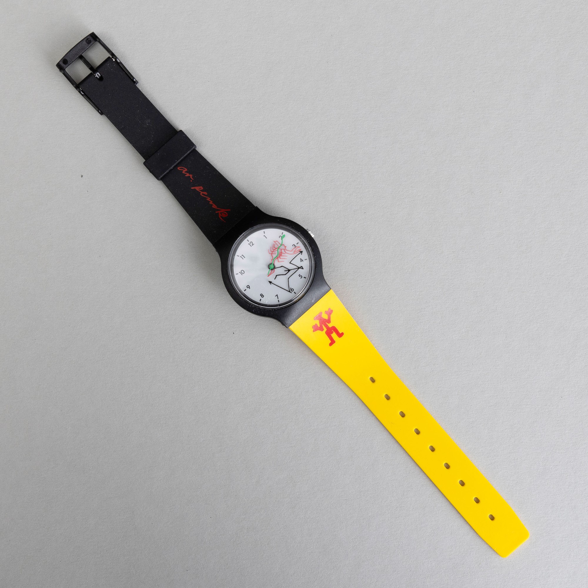 A.r. Penck - Orologio entro custodia