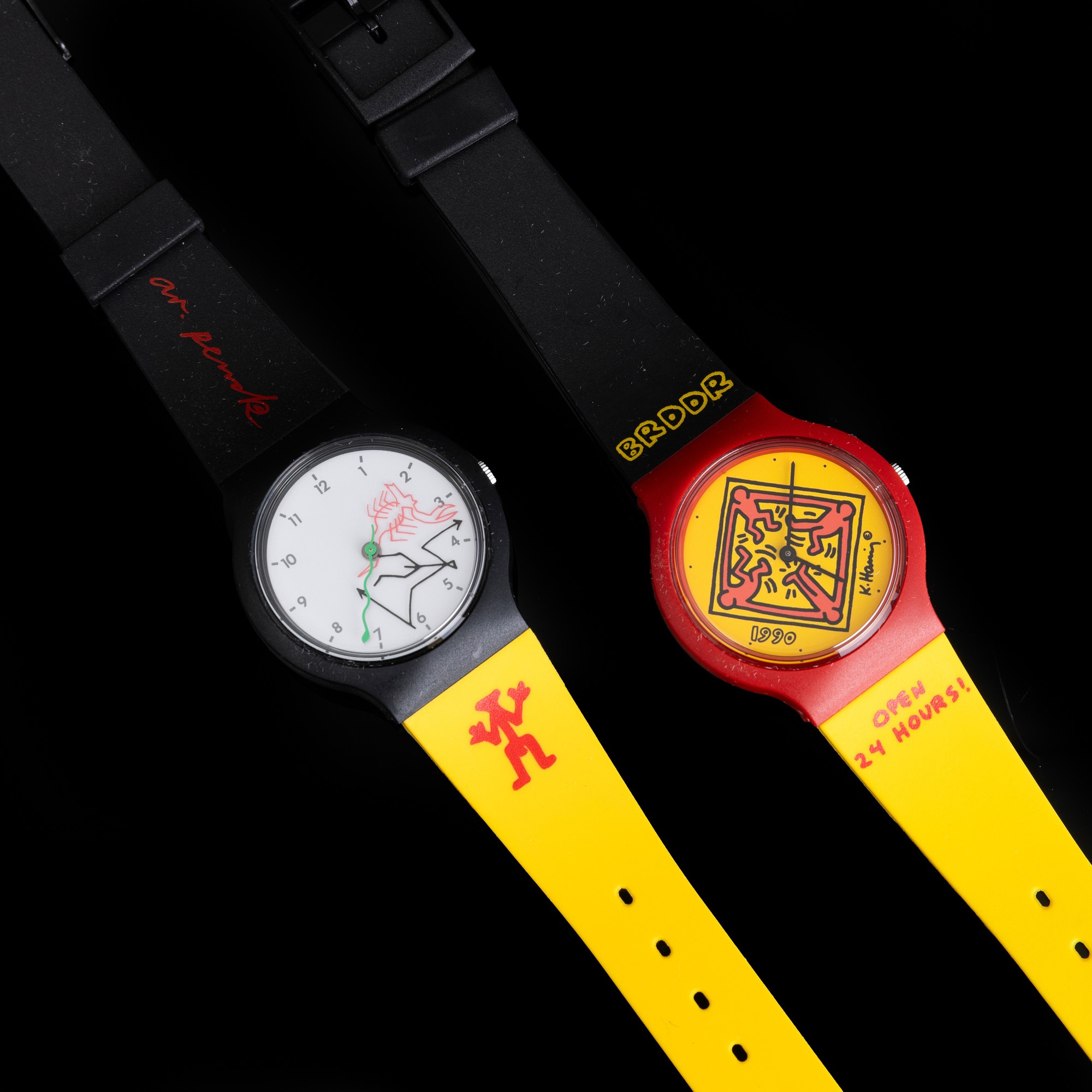 A.r. Penck - Orologio entro custodia