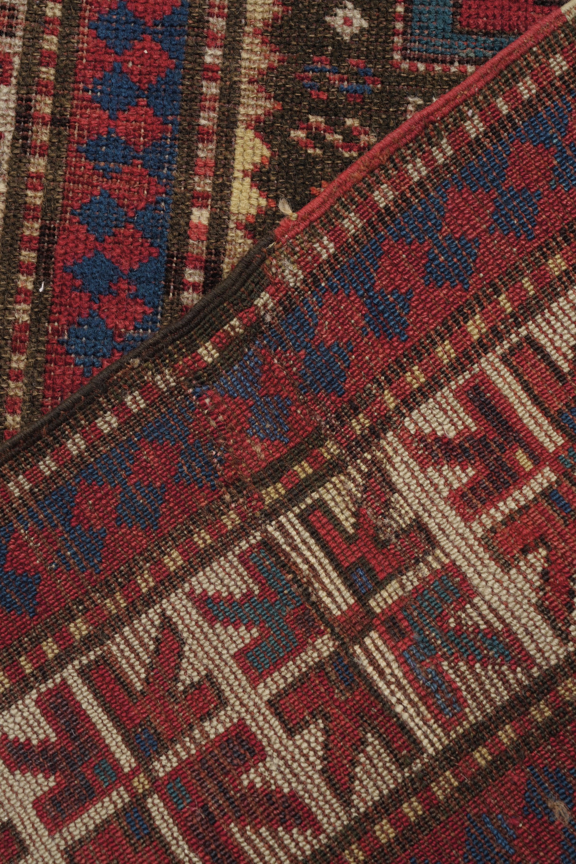 Tappeto Kazak, Caucaso Fine XIX Secolo