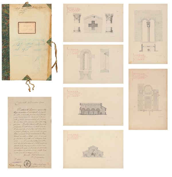 Scuola del XX secolo Progetti per il restauro della Basilica di Cadiponte