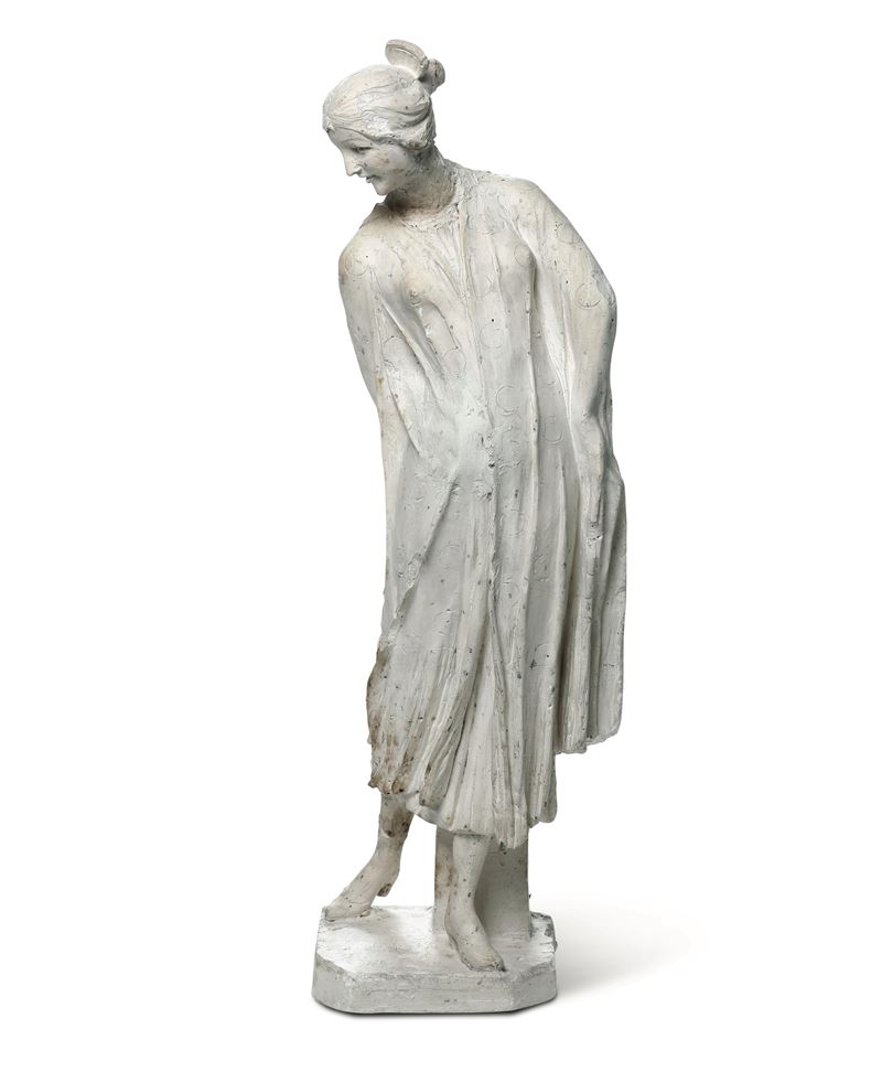 Scuola dell’inizio del XX secolo Donna veneziana  - Auction 19th-20th Century Sculpture - Cambi Casa d'Aste