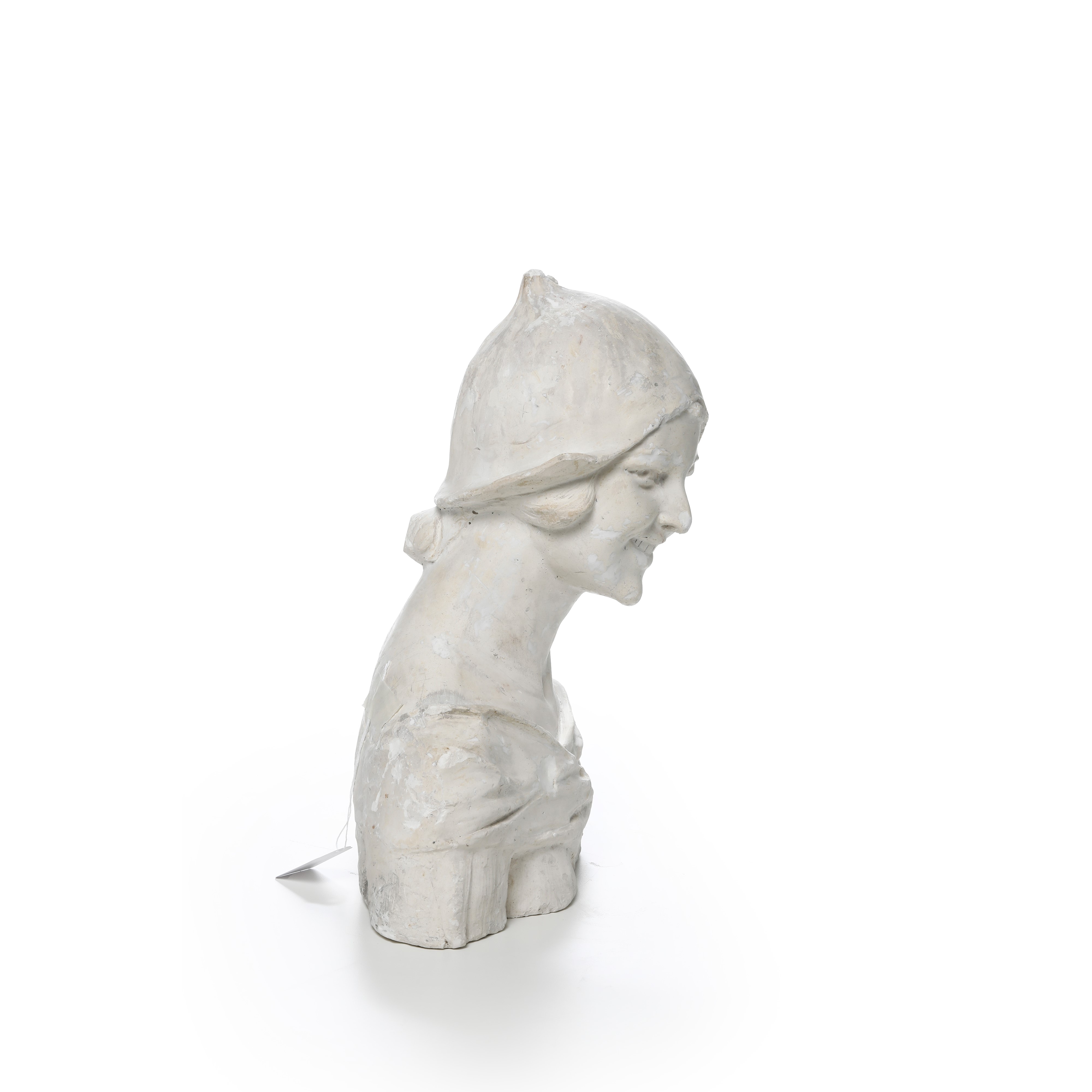 Scuola dell’inizio del XX secolo, Donna che ride (gesso)