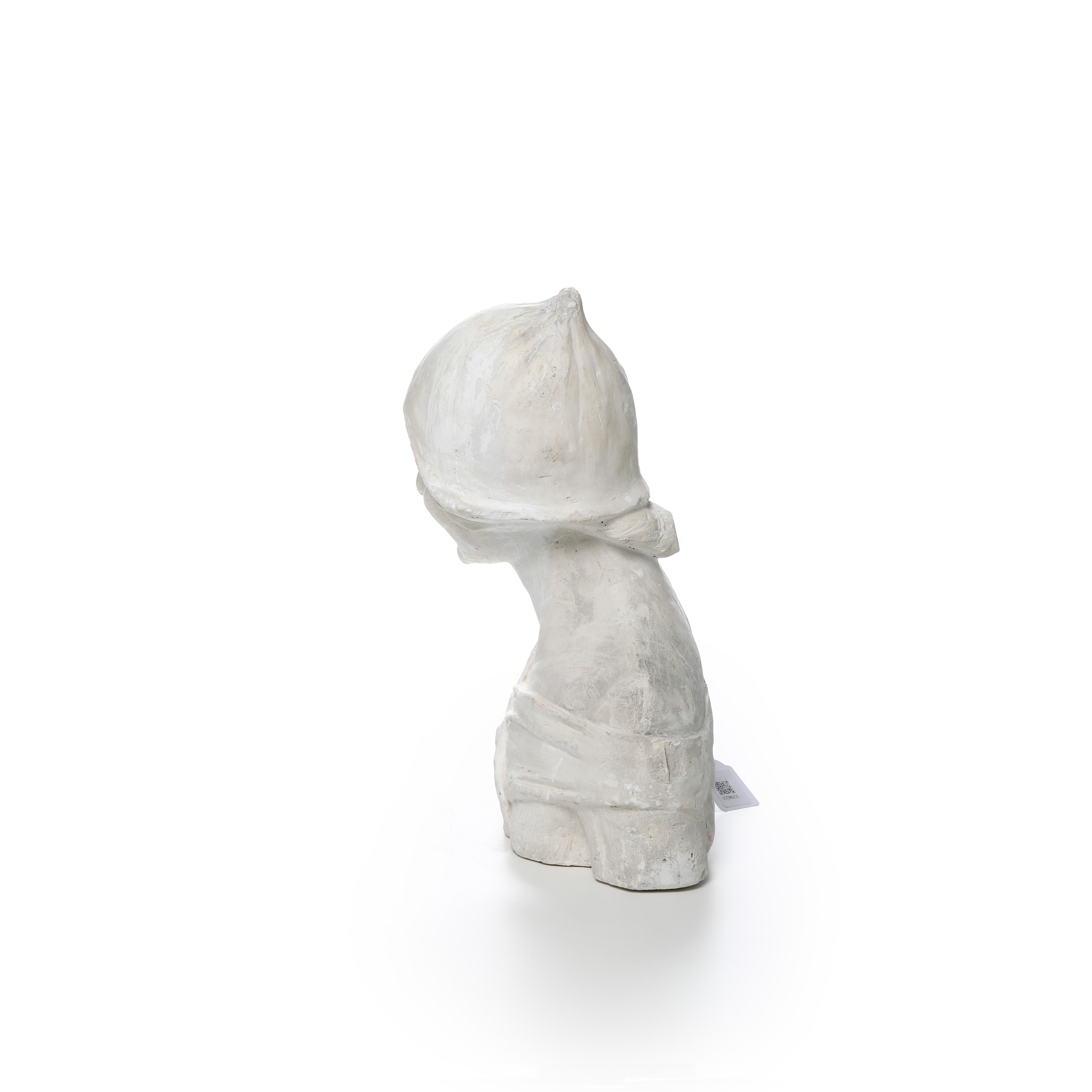 Scuola dell’inizio del XX secolo, Donna che ride (gesso)