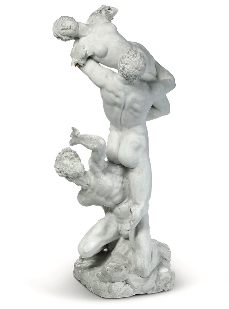 Scuola del XX secolo, copia da Giambologna Il Ratto delle Sabine  - Auction 19th-20th Century Sculpture - Cambi Casa d'Aste