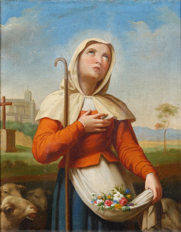 Scuola del XIX secolo Santa Germana Cousin