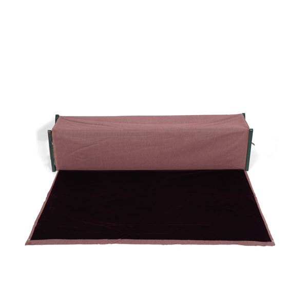 Pezza di velluto color Prugna
