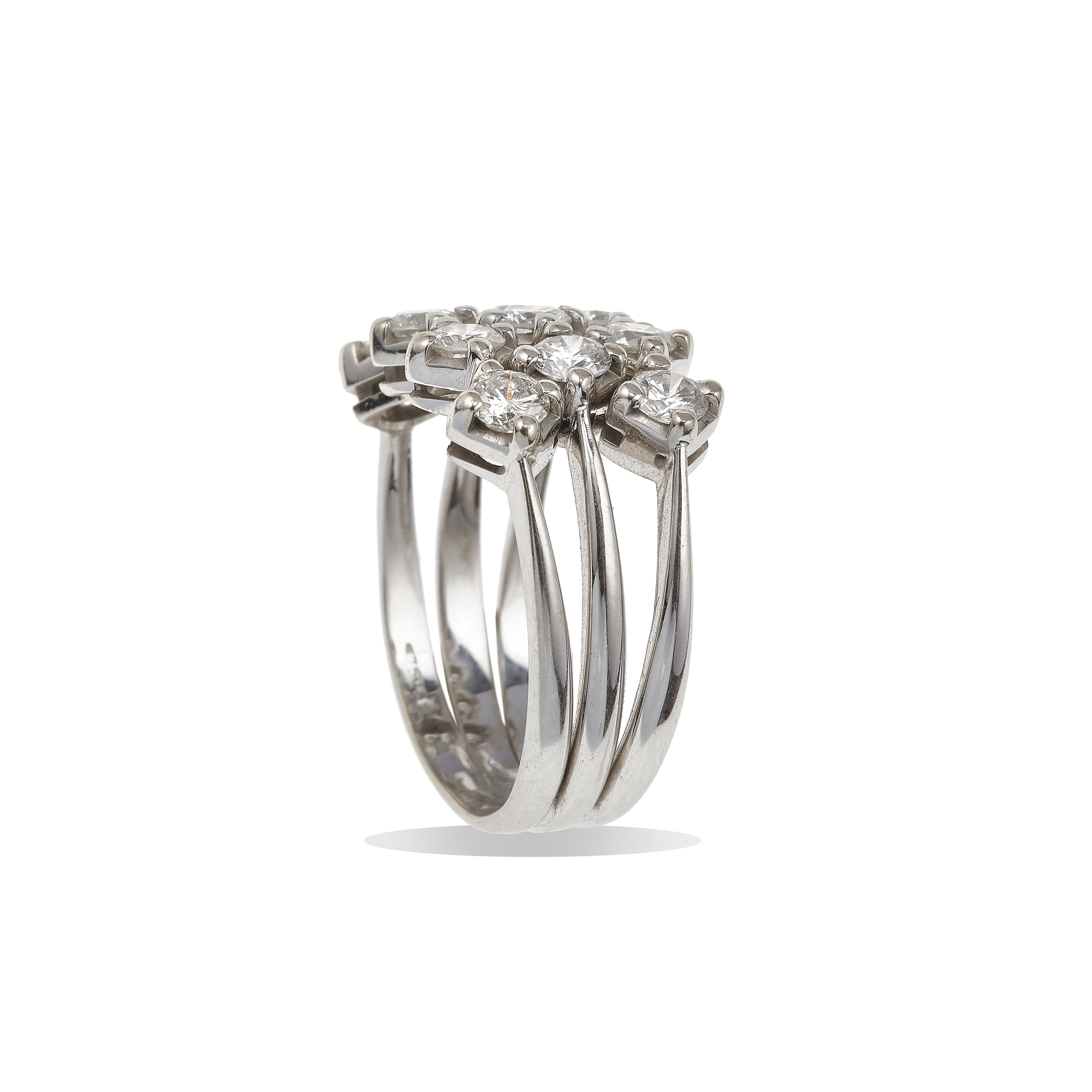 Anello con Diamanti Taglio Brillante per Ct 1.65 Circa