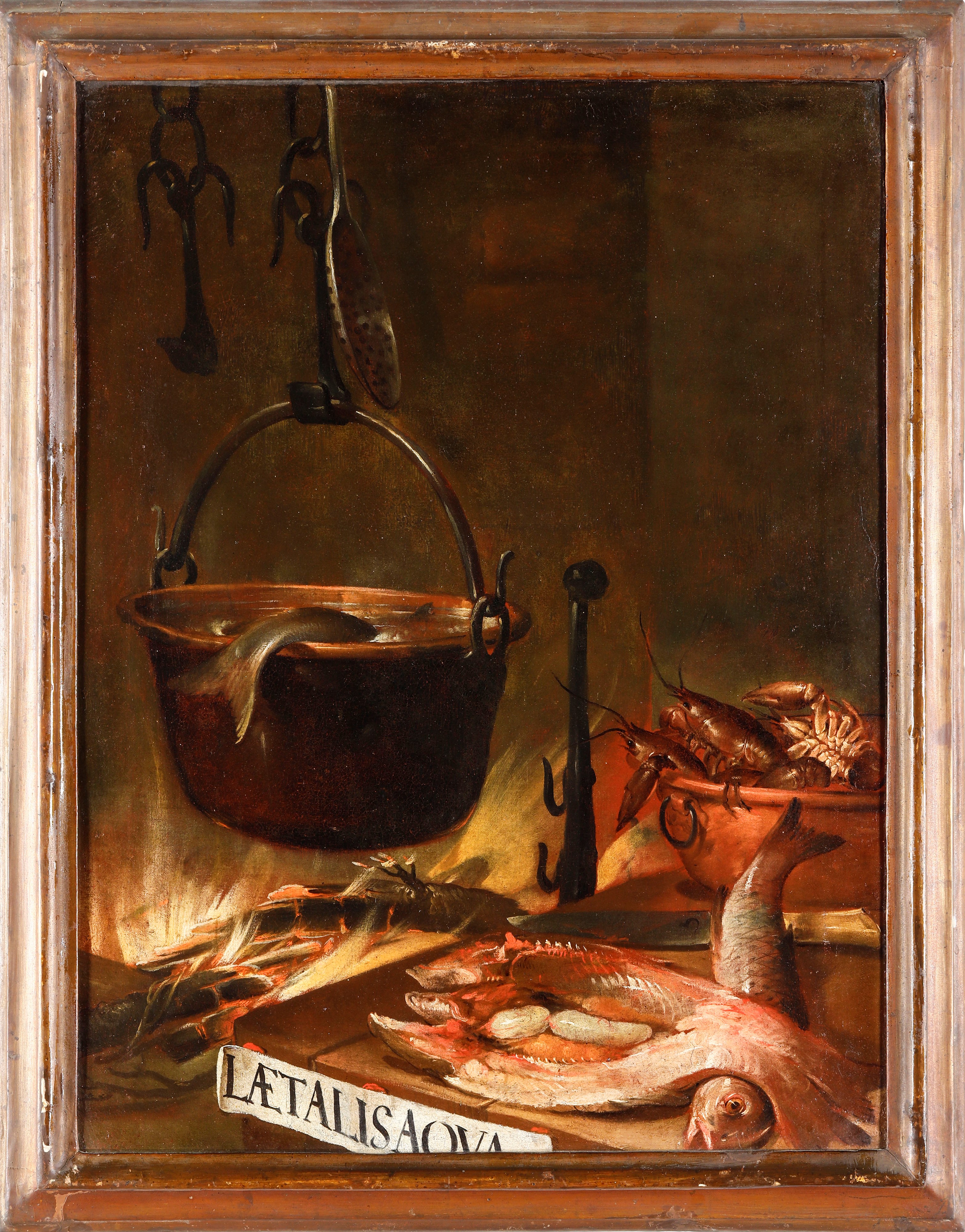 Scuola del XVIII Secolo Interni di Cucina
