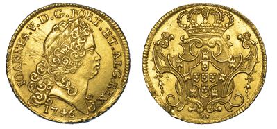Portogallo. Joao V, 1706-1750. Peca 1746.