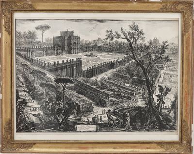 Piranesi Giovanni Battista (1720–1778) Villa Pamphilj Fuori di Porta S.pancrazio